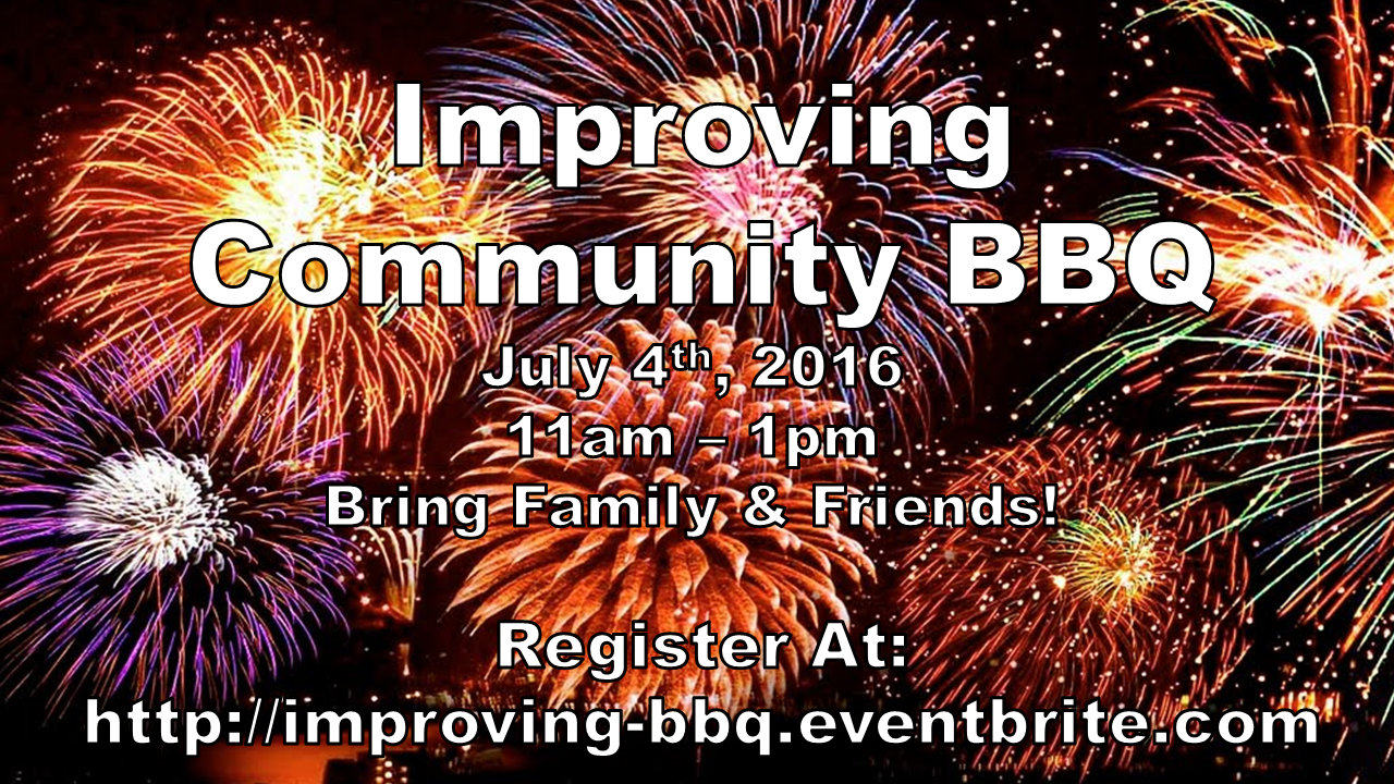Community BBQ Banner